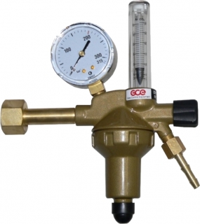 Redukční ventil GCE Procontrol DUSÍK 200/30 l - průtokoměr 